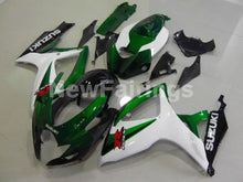Charger l'image dans la galerie, Green and White Black Factory Style - GSX-R750 06-07