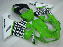 Charger l'image dans la galerie, Green and White Factory Style - NINJA ZX-6R 05-06 Fairing