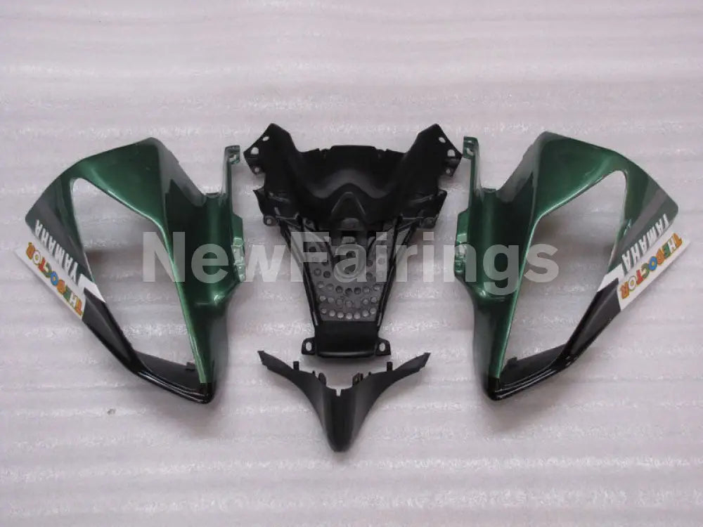 Green and White FIAT - YZF-R6 08-16 Fairing Kit Vehicles & Parts > Vehicle Parts & Accessories > Motor Vehicle Parts >