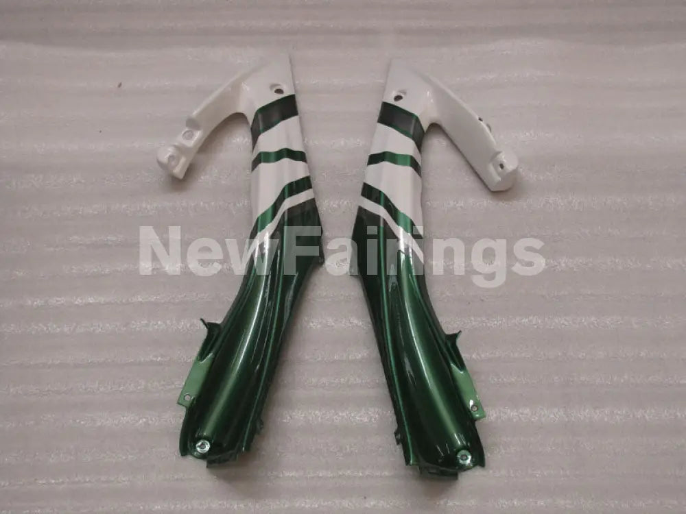 Green and White FIAT - YZF-R6 08-16 Fairing Kit Vehicles & Parts > Vehicle Parts & Accessories > Motor Vehicle Parts >