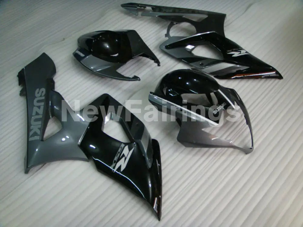 Grey and Black Factory Style - GSX-R1000 05-06 Fairing Kit