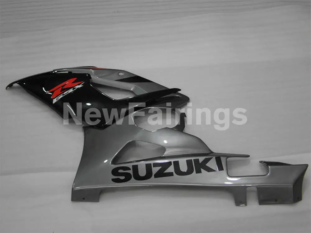 Grey and Black Red Factory Style - GSX-R1000 05-06 Fairing Kit