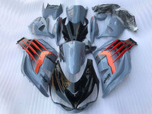 Charger l&#39;image dans la galerie, Grey and Red Factory Style - NINJA ZX-14R 12-25 Fairing Kit