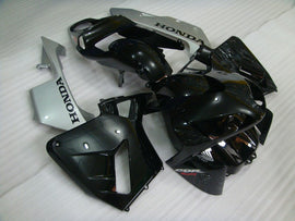 Kit de carénage de style usine noir et gris - CBR600RR 03-04
