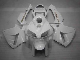 Blanc perle avec décalque doré Style d'origine - Kit de carénage CBR600RR 05-06