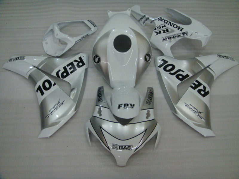 Kit carénage blanc et argent Repsol - CBR1000RR 08-11