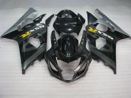 Style usine noir gris et argent - Kit carénage GSX-R750 04-05