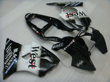 Charger l&#39;image dans la galerie, Kit de carénage pour NINJA ZX-6R 00-02 - Noir et Blanc West