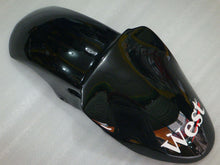 Charger l&#39;image dans la galerie, Kit de carénage pour NINJA ZX-6R 00-02 - Noir et Blanc West
