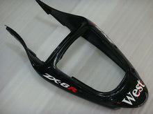 Charger l&#39;image dans la galerie, Kit de carénage pour NINJA ZX-6R 00-02 - Noir et Blanc West