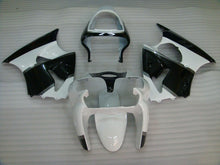 Charger l&#39;image dans la galerie, Kit de carénage noir et blanc gris sans décalcomanies - NINJA ZX-6R 00-02