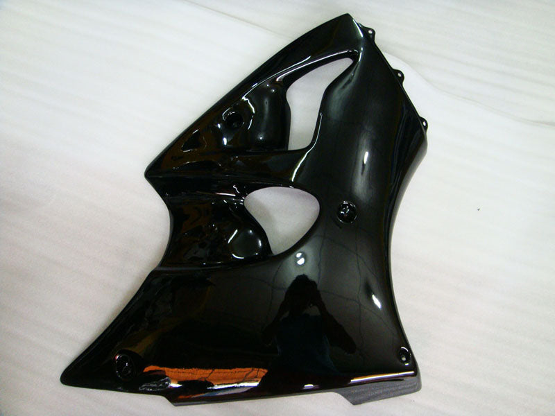 Kit de carénage noir brillant style usine - NINJA ZX-6R 00-02