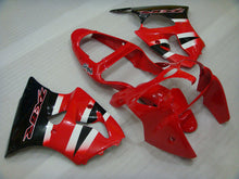Charger l&#39;image dans la galerie, Kit de carénage rouge et noir style usine - NINJA ZX-6R 00-02