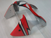 Charger l&#39;image dans la galerie, Kit de carénage rouge et argent style usine - NINJA ZX-6R 00-02