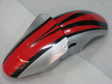 Charger l&#39;image dans la galerie, Kit de carénage rouge et argent style usine - NINJA ZX-6R 00-02