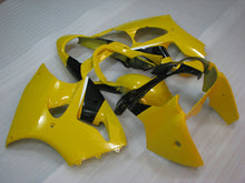 Charger l&#39;image dans la galerie, Kit de carénage jaune et noir style usine - NINJA ZX-6R 00-02