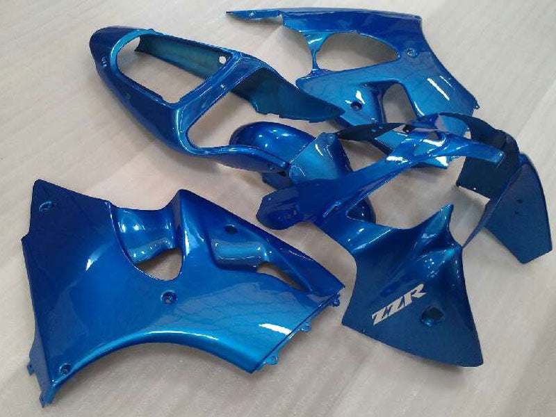 Kit de carénage bleu brillant style usine - NINJA ZX-6R 00-02