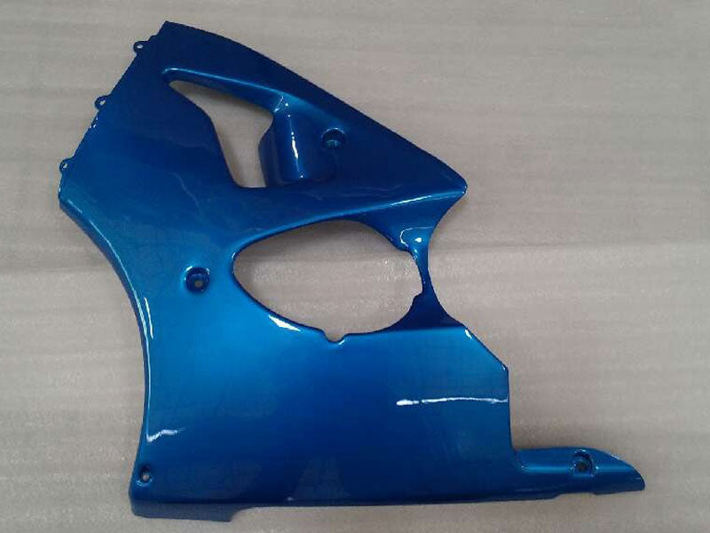 Kit de carénage bleu brillant style usine - NINJA ZX-6R 00-02