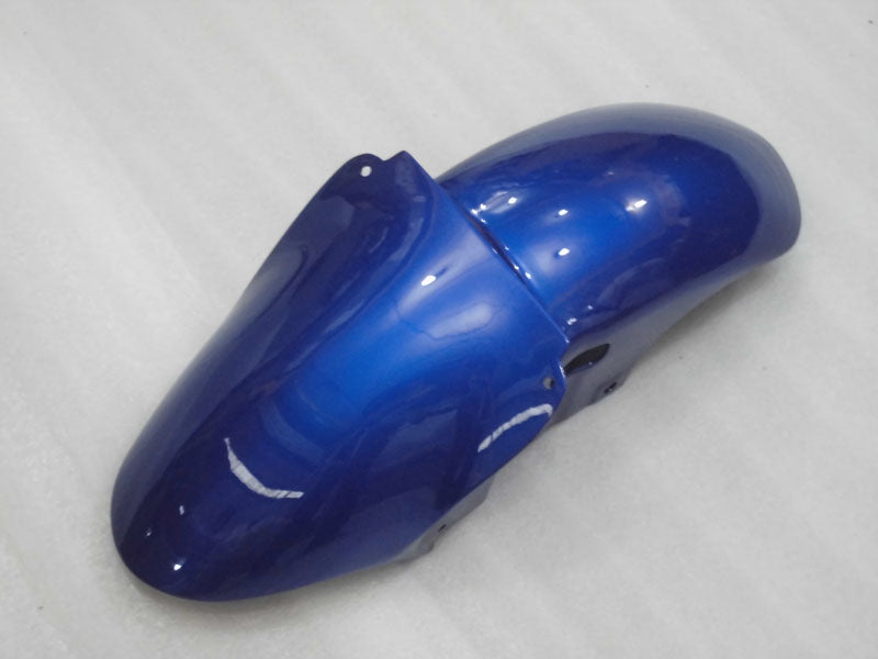 Kit de carénage bleu et noir style usine - NINJA ZX-6R 00-02