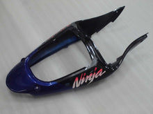 Charger l&#39;image dans la galerie, Kit de carénage bleu et noir style usine - NINJA ZX-6R 00-02