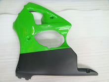 Charger l&#39;image dans la galerie, Kit de carénage vert et noir style usine - NINJA ZX-6R 00-02