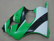 Charger l&#39;image dans la galerie, Kit de carénage vert et noir style usine - NINJA ZX-6R 00-02