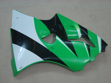 Charger l&#39;image dans la galerie, Kit de carénage vert et noir style usine - NINJA ZX-6R 00-02