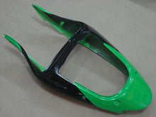 Charger l&#39;image dans la galerie, Kit de carénage vert et noir style usine - NINJA ZX-6R 00-02