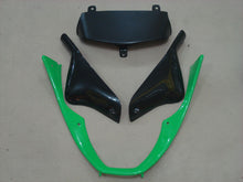 Charger l&#39;image dans la galerie, Kit de carénage vert et noir style usine - NINJA ZX-6R 00-02