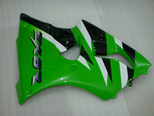 Charger l&#39;image dans la galerie, Kit de carénage vert et noir style usine - NINJA ZX-6R 00-02