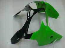 Charger l&#39;image dans la galerie, Kit de carénage vert et noir style usine - NINJA ZX-6R 00-02