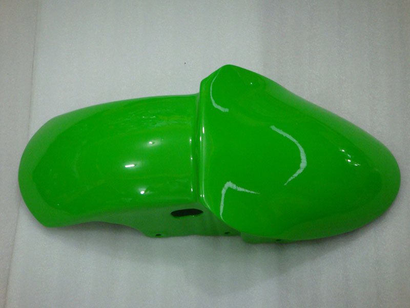Kit de carénage vert et noir style usine - NINJA ZX-6R 00-02