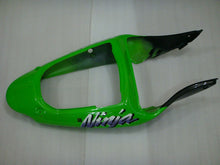 Charger l&#39;image dans la galerie, Kit de carénage vert et noir style usine - NINJA ZX-6R 00-02