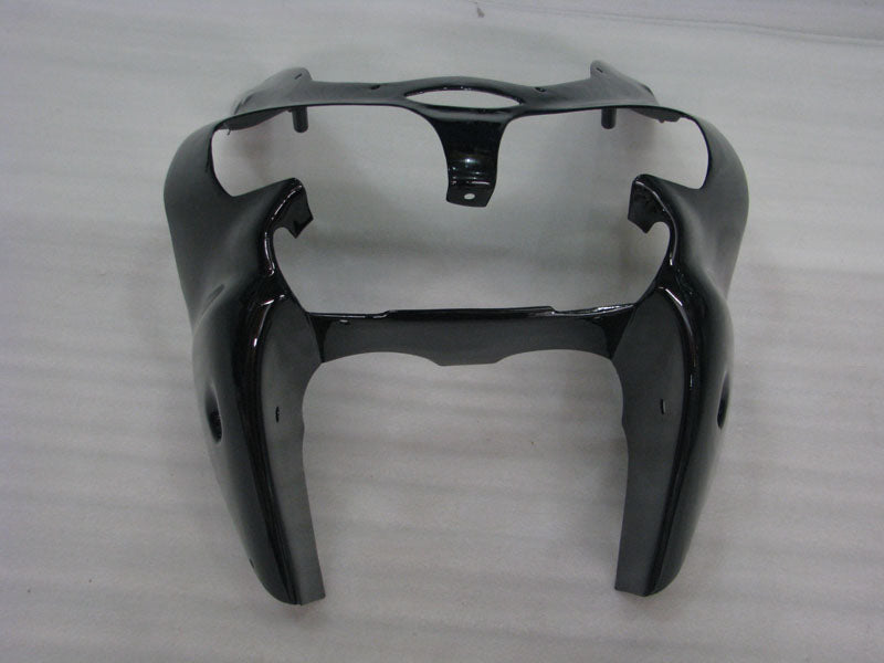 Kit de carénage noir et vert style usine - NINJA ZX-6R 00-02