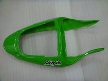 Charger l&#39;image dans la galerie, Kit de carénage noir et vert style usine - NINJA ZX-6R 00-02