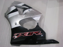 Charger l&#39;image dans la galerie, Kit de carénage argent et noir style usine - NINJA ZX-6R 00-02