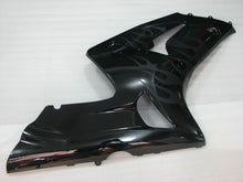 Charger l&#39;image dans la galerie, Black and Grey Flame - NINJA ZX-6R 03-04 Fairing Kit