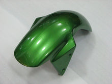 Charger l&#39;image dans la galerie, Green and Black Flame - NINJA ZX-6R 03-04 Fairing Kit