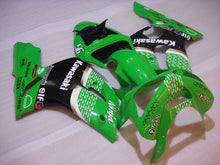 Charger l&#39;image dans la galerie, Green Black FUCHS - NINJA ZX-6R 03-04 Fairing Kit