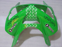 Charger l&#39;image dans la galerie, Green Black FUCHS - NINJA ZX-6R 03-04 Fairing Kit
