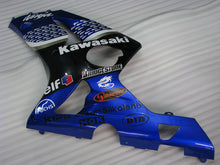 Charger l&#39;image dans la galerie, Blue and Black FUCHS - NINJA ZX-6R 03-04 Fairing Kit