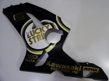 Charger l&#39;image dans la galerie, Black and White Lucky Strike - NINJA ZX-6R 03-04 Fairing Kit