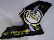 Charger l&#39;image dans la galerie, Black and White Lucky Strike - NINJA ZX-6R 03-04 Fairing Kit