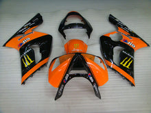 Charger l&#39;image dans la galerie, Orange and Black Monster - NINJA ZX-6R 03-04 Fairing Kit
