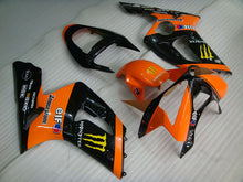 Charger l&#39;image dans la galerie, Orange and Black Monster - NINJA ZX-6R 03-04 Fairing Kit