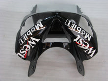 Charger l&#39;image dans la galerie, Black and White West - NINJA ZX-6R 03-04 Fairing Kit