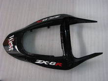 Charger l&#39;image dans la galerie, Black and White West - NINJA ZX-6R 03-04 Fairing Kit