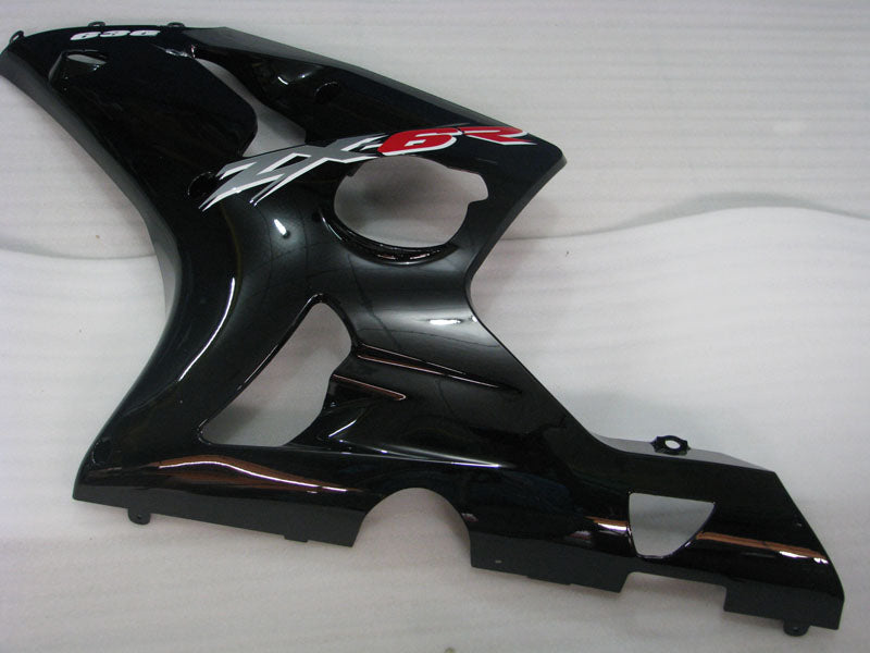 Kit de carénage noir style usine - NINJA ZX-6R 03-04