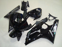 Charger l&#39;image dans la galerie, Kit de carénage noir brillant style usine - NINJA ZX-6R 03-04
