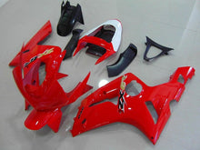 Charger l&#39;image dans la galerie, Kit de carénage rouge et blanc style usine - NINJA ZX-6R 03-04
